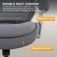 thumbnail image 2 of Silla de dibujo para oficina WITTLONG, 180 kg, con soporte lumbar, color gris, 2 of 7