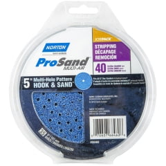 

Norton Norton - 7660768460 - ProSand 5 in. Zirconia Alumina Hook and Loop H831 Sanding Disc 40 Grit Extra Coarse - 35/Pack