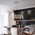 thumbnail image 4 of Lámpara LUXOR Tipo Candil Colgante Led Dorada Luxica Lighting 6263 G, 4 of 10