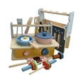 thumbnail image 3 of Juego de cocina, juguetes, accesorios, regalo de aprendizaje, ollas, utensilios, sartenes, juego de cocina, estufa de juguete para niños, 3 of 9