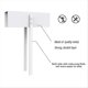 thumbnail image 5 of 1Pcs Metal Bifold Door Lock - Double Door Child Safety Locks, 5 of 5