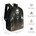 thumbnail image 2 of Roman Reigns Backpack, 17-Inch Laptop Backpack, High Capacity Backpack For College Travel, Lightweight Daybackpack, 2 of 8