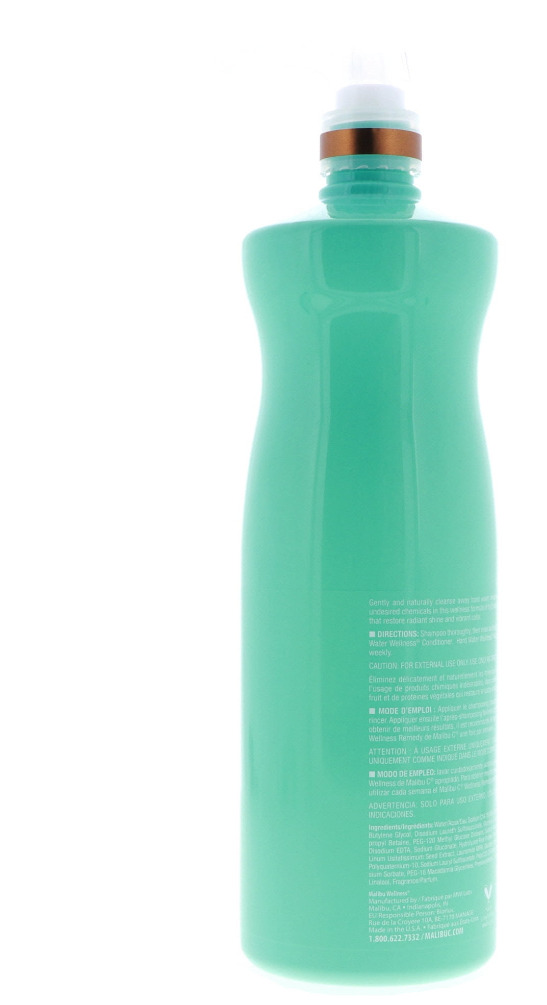 Malibu Hard Water Wellness Shampoo, 33.8 oz