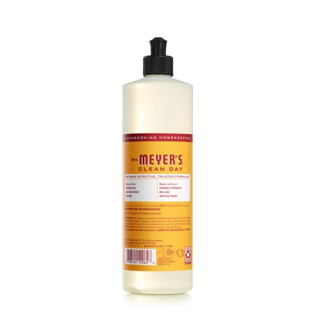 (Pack Of 6) Mrs Meyers Clean Day Dish Liquid Clementine 16 Fo