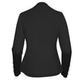 thumbnail image 4 of YDFCWXW Women's Double Slim Fit Blazers Notch Lapel Work Office Suits Casual Open Front Blazer Black, S, 4 of 5