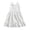 b-834White392, variant on MEZZALL Toddler Girls Sleeveless Bowknot Solid Color Dress Dance Party Dresses Solid Color Cute Sundress