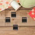 thumbnail image 4 of COMPUKAS 100Pcs Center Release Buckles Black Plastic Buckle for Hat Straps Luggage Belt Replacement, 4 of 6