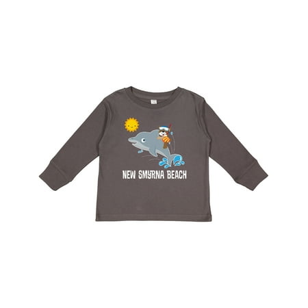 

Inktastic New Smyrna Beach Florida Gift Toddler Boy or Toddler Girl Long Sleeve T-Shirt