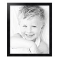 thumbnail image 2 of ArtToFrames 19" x 23" Black Stain Picture Frame, 19x23 inch Black Wood Poster Frame (WOM-4088), Pack, 2 of 8