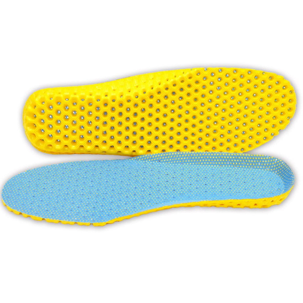 Sports Insoles Women Men Shoes Pad Silicone Damping Soft Insoles