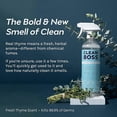 thumbnail image 6 of CleanBoss Multi-Surface Botanical Disinfectant, Fresh Thyme, 24 fl oz, 6 of 10