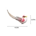thumbnail image 3 of Hot6sl Ofertas Del Día 12 Piezas de Pájaros Artificiales de Espuma, Simulación de Pájaros, Adorno Del Hogar, Cinco Colores, 3 of 7