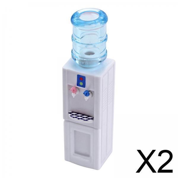 Dispensador De Agua Embotellada Para Casa De Muñecas, Modelo Enfriador De Agua Para Decoración De Dormitorio, 2x1:12