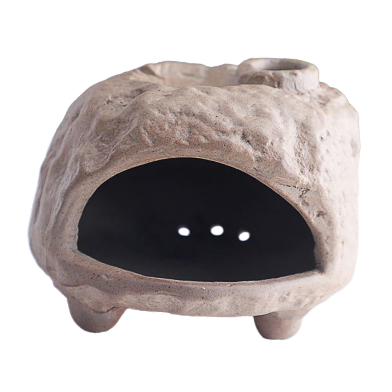 Incense Burner Palo Santo Holder Smudge Bowl Ceramic Material for Home Yoga Meditation Tabletop Use