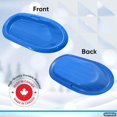 thumbnail image 2 of Superio Toboggan Snow Sled, Blue (2 Pack), 2 of 5