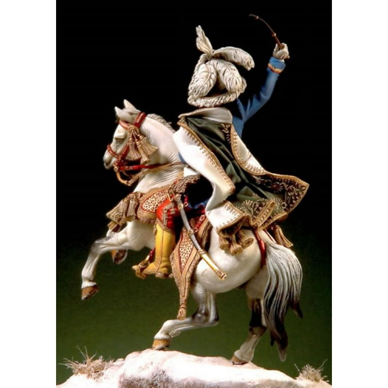 Pegaso Models 90mm Joaquim Murat in Russland White Metal Figure