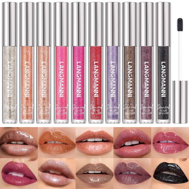 onlyliua para Interior/Exterior Brillo de Labios Transparente Dudu, Hidratante y Humectante, Esmalte de Labios y Glaseado de Perla, Brillo de Labios, Aceite de Labios 6 Ml