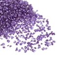 thumbnail image 1 of Triturado Vidrio Chips 100g/3.5oz 2mm-4mm Irregular Metálico Brillante Vidrio para Artesanía Bricolaje Jarrón Relleno Epoxi Resina Decoración, Púrpura, 1 of 5