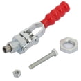 thumbnail image 1 of Pull Toggle Clamp, 100KG Clamping Force Galvanized Treatment Iron Vertical Toggle Clamp,  For Welding Inspection Tool, 1 of 8