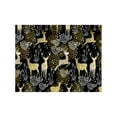 thumbnail image 1 of Binwennn Napperon de Noël en Lin, Tapis Isolant, Napperon de Table, Serviettes de Fête, Tapis de Dîner de Vacances, Ensemble de Petite Table Rigide Transparente, Ensemble de Salle à Manger Intérieure, Table et 4 Chaises, Tapis de Table Ronds, 1 of 4