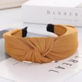 thumbnail image 3 of Diadema HUOGUO Fashion Low Knot para mujeres y niñas, 3 of 5