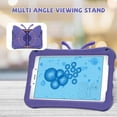 thumbnail image 4 of Allytechgroup Kids Case for Samsung Galaxy Tab A11 2025/A9 2023/A7 Lite 2021 8.7", Cute Butterfly Rotating Stand Lightweight Kids Friendly Shockproof Case for Children, Purple, 4 of 6