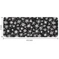 thumbnail image 7 of Black Christmas Snowflake Pattern Kitchen Rug Mat,Kitchen Runner Rugs Non Skid Washable,Decorative Kitchen Floor Mats for Kitchen,Sink,Laundry,17"x47.2", 7 of 7