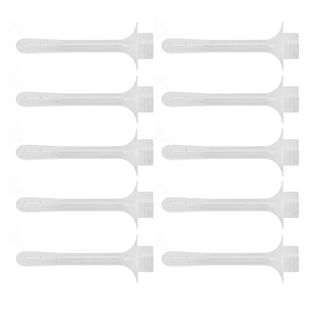 Punta de boquilla para ducha vaginal, 10 piezas Boquilla para ducha vaginal Boquilla limpiadora de ducha anal Boquilla de repuesto para ducha anal Diseño de próxima generación