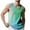 Mens Tank Tops Light Blue, variant on S-5X Mens Big & Tall Tank Tops Plus Size Sleeveless Crewneck Shirts Casual Pullover Gradient Printed Slim Athletic Workout Running Undershirts Vests