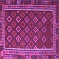 thumbnail image 1 of Ahgly Company Indoor Square Southwestern Purple Country Area Rugs, 4' Square, 1 of 4