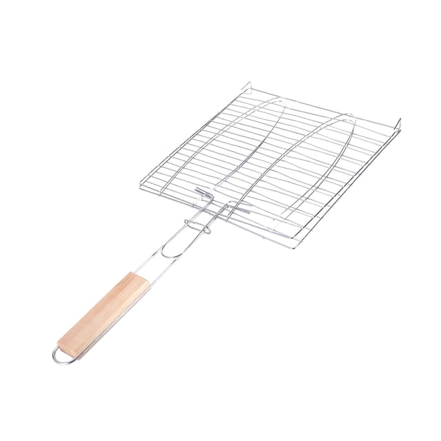 Fankiway Barbecue tools Bbq Grill Net Household Barbecue Net Clip Grilled Fish Clip