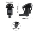 thumbnail image 3 of Unique Bargains 1 Pair No.8538104040 Front Windshield Washer Nozzles Washer Spray Jet for Toyota Tacoma Base Black, 3 of 6