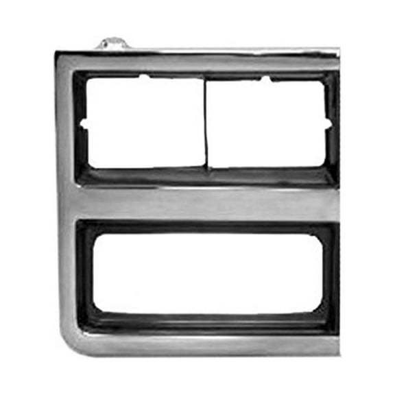 New Aftermarket  Premium Fit Passenger Side Dual Headlamp Door 15628670 fits 1989-1991 Chevrolet Blazer