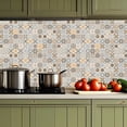 thumbnail image 2 of Sktrjpolfis Adhesive Tile Art Wall Stickers, Waterproof High Temperature Resistant, DIY Decor for Kitchen Bathroom Surfaces, 2 of 5
