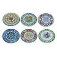 thumbnail image 2 of Mandala absorbente posavasos mujeres regalos de cumpleaños 6 Gloria Posavasos De Cerámica Redondos, 2 of 6