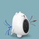 thumbnail image 5 of Calentador personal con dibujo animado, adecuado para el hogar, con ventilador portátil y mango integrado, muy adecuado para garajes y grandes espacios interiores (400 W), 5 of 6