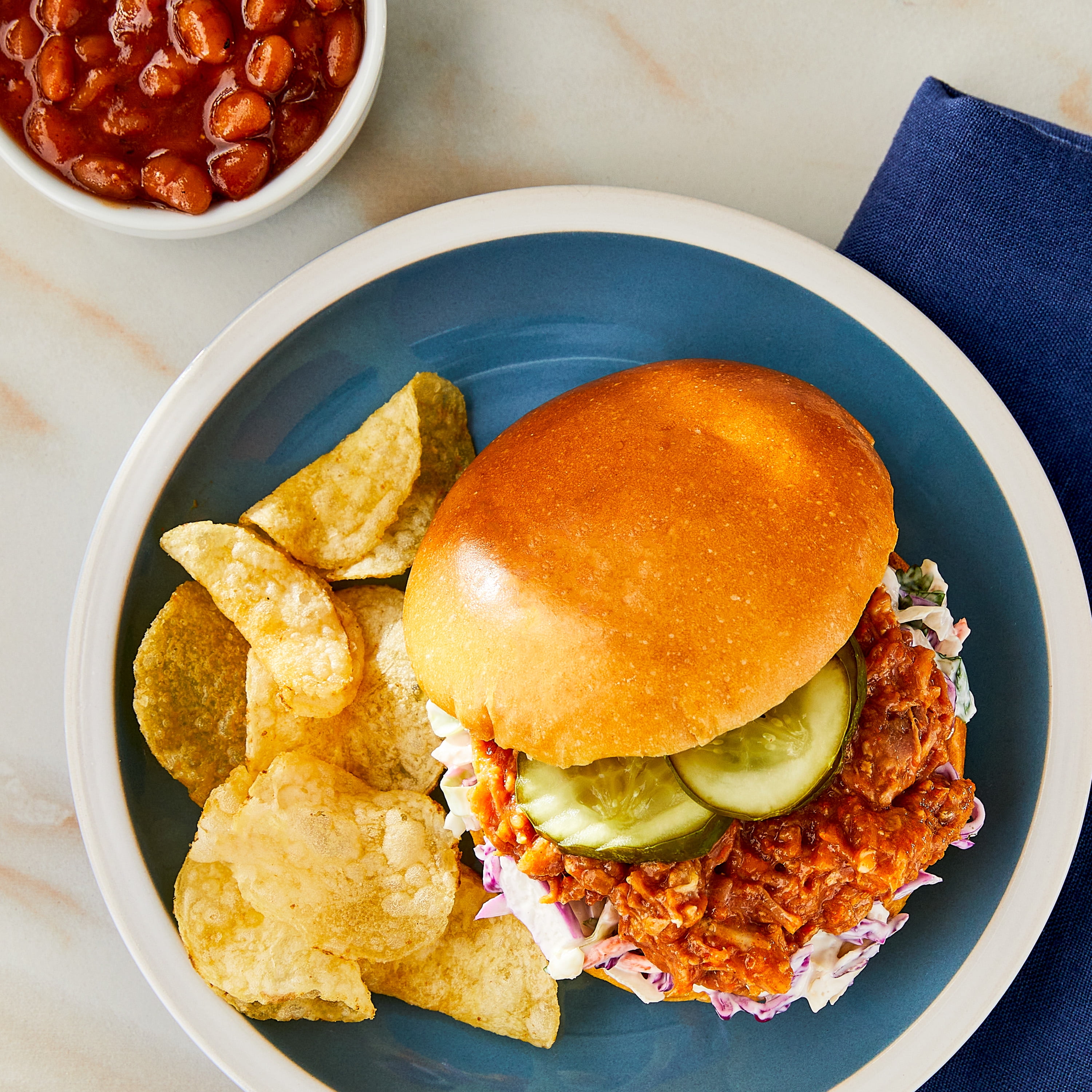 Great Value Pulled Pork, in BBQ Sauce, 2.6 oz Pouch