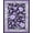 Purple, Pattern 2, variant on ODIKA 4'x6' Machine Washable Non-Slip Area Rug, Enchanted Floral Whimsical Garden Motif High Traffic Rug, Purple, 225043