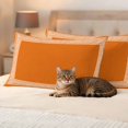 thumbnail image 3 of Pack of 2 Outdoor Pillow Covers 20x12 Inch Waterproof Burnt Orange Geometric Throw Pillow Covers,Decorative Couch Pillow Shams Protectors Country Greece Key Art Patio Pillowcases Cushion Covers, 3 of 8