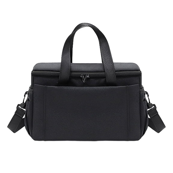 Sac Organisateur Portable Maman Sac de Voyage pour Poussette Magasinage Noir