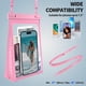 thumbnail image 5 of Funda impermeable para teléfono PEDVSTY, grande, flotante, rosa, 5 of 7