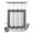 White Black, variant on No Hook Shower Curtain, Bluish Green Retro Greek Key Shower Curtains for Bathroom with See Through Top Window, Greece Ancient Rustic Geometric Waterproof Bath Curtain Stand Up Stall 36"x72"