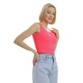 thumbnail image 3 of Lookus Womens Mercan Button Crop Top, 3 of 4