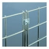 Chrome Gridwall Joining Clips - Grid Panel Joiner Connectors - 4 Pack