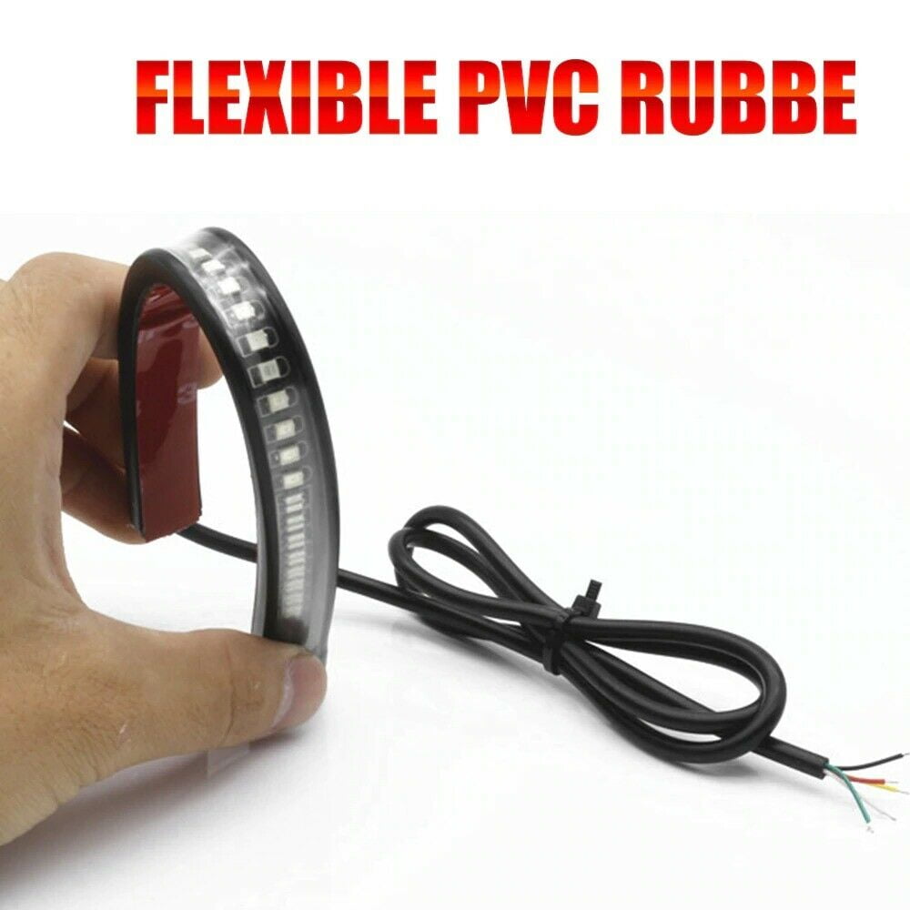 ??Motorcycle LED License Brake Tail Light Turn Signals for Bobber Cafe Racer ATV