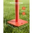 thumbnail image 4 of VEVOR 36 in T Post Puller, Heavy Duty Steel Fence Post Puller, 660lb Load Capacity, Labor-Saving T-Post Remover Tool for Round Fence Posts, Sign Posts & Tree Stumps, Lifting Chain Not Included, 4 of 9