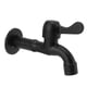thumbnail image 4 of Grifo de Agua ANGGREK Acero Inoxidable 304 G1/2 Montado en la Pared Estilo Largo Negro, 4 of 8