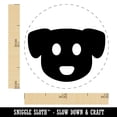 thumbnail image 2 of Simple Puppy Dog Head Icon Self-Inking Rubber Stamp Ink Stamper - Yellow Ink - Mini 1/2 Inch, 2 of 7