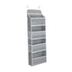 thumbnail image 1 of Organizador de Almacenamiento Soledad Sobre la Puerta 4 Bolsillos Gris, 1 of 9