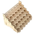 thumbnail image 1 of Módulo de manualidades DIY, organizador de pigmentos de madera multicapa, expositor, vitrina tal como se describe, 1 of 9